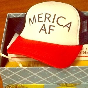 🇺🇸'MERICA AF' TRUCKER HAT🇺🇸